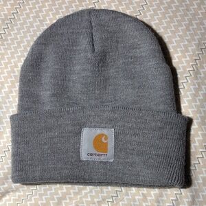 Carhartt Gray Knit Hat Beanie
